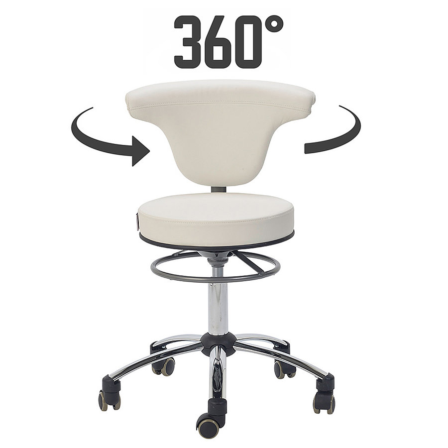 white medical chair